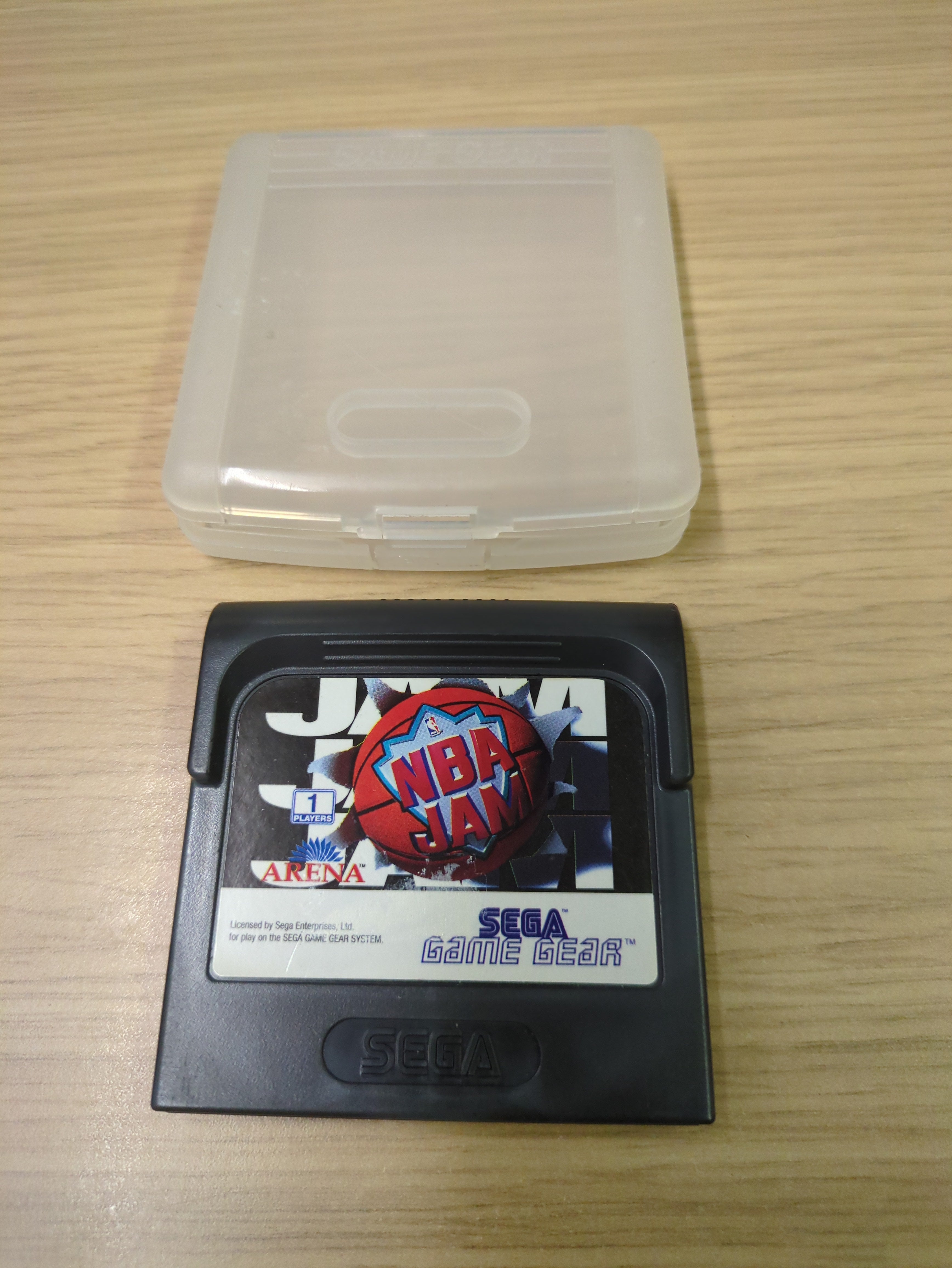 NBA Jam Sega Game Gear game cart only NBA Jam Sega Game Gear game cart only